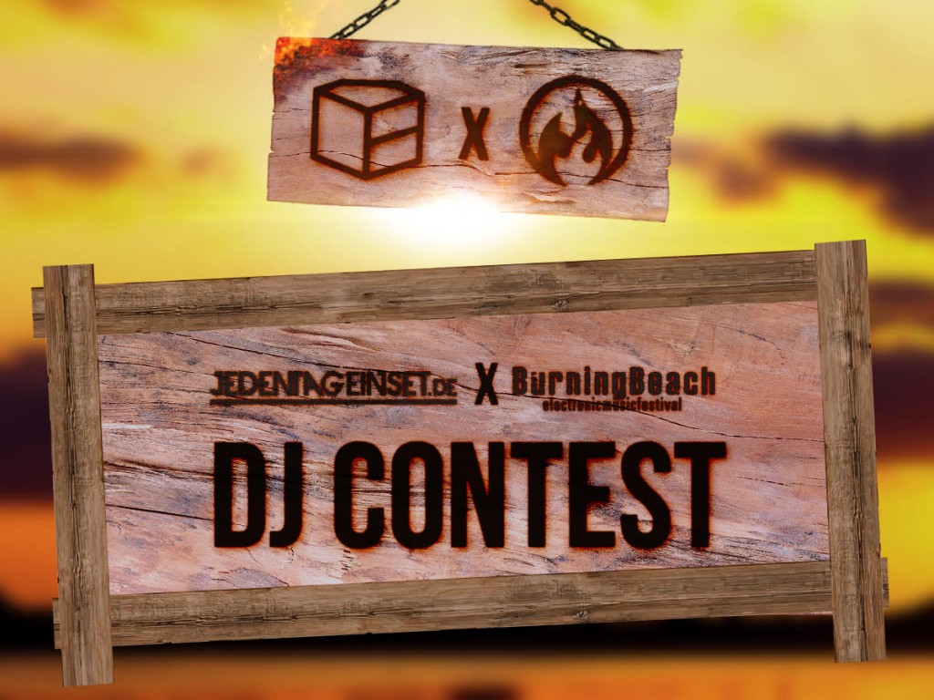 burning beach jedentageinset dj contest